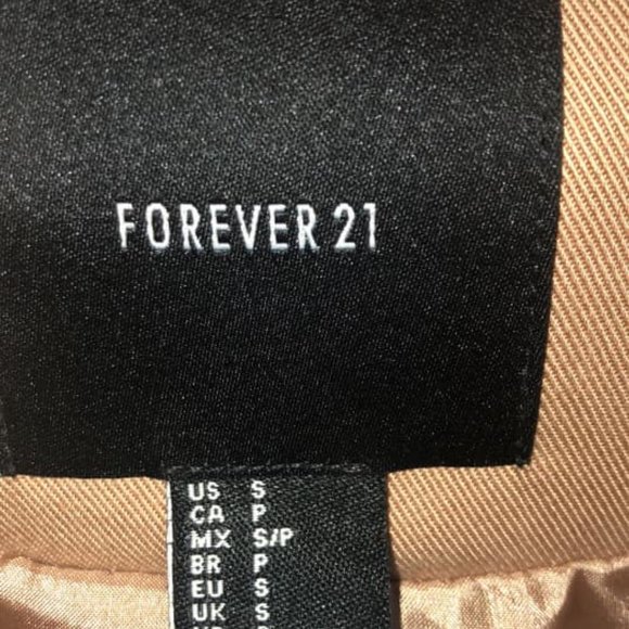 Forever21 trench jacket light S - Picture 3 of 4